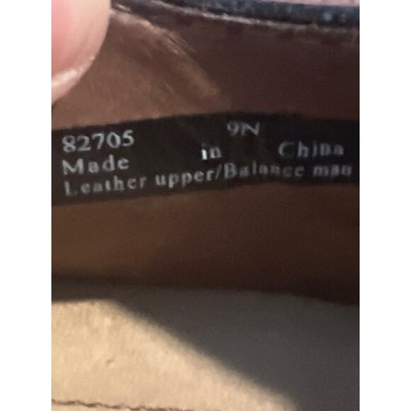 Clarks Artisan Black Leather Mary Jane Shoes 9N - Picture 6 of 7